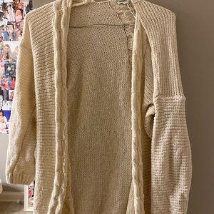 Cream cardigan